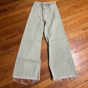 Zara marine straight jeans